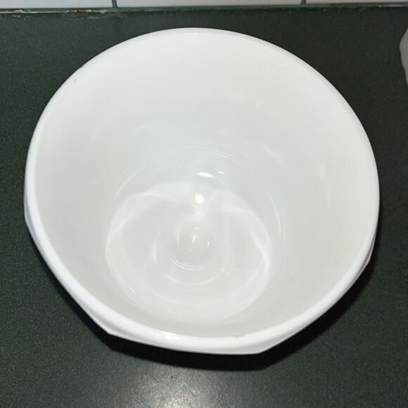 Vintage Indiana Glass Colony Harvest Grape White MilkGlass Compote Wedding Decor - Picture 5 of 5